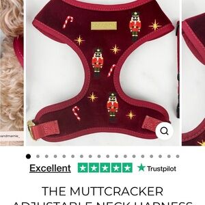 🎄 NEW Cocopup “Muttcracker” Holiday Dog Harness – Size Small